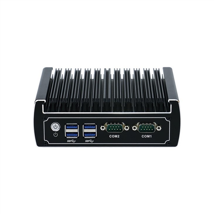 Tuulettimeton tietokone I3 I5 Dual Nic 4K Mini PC