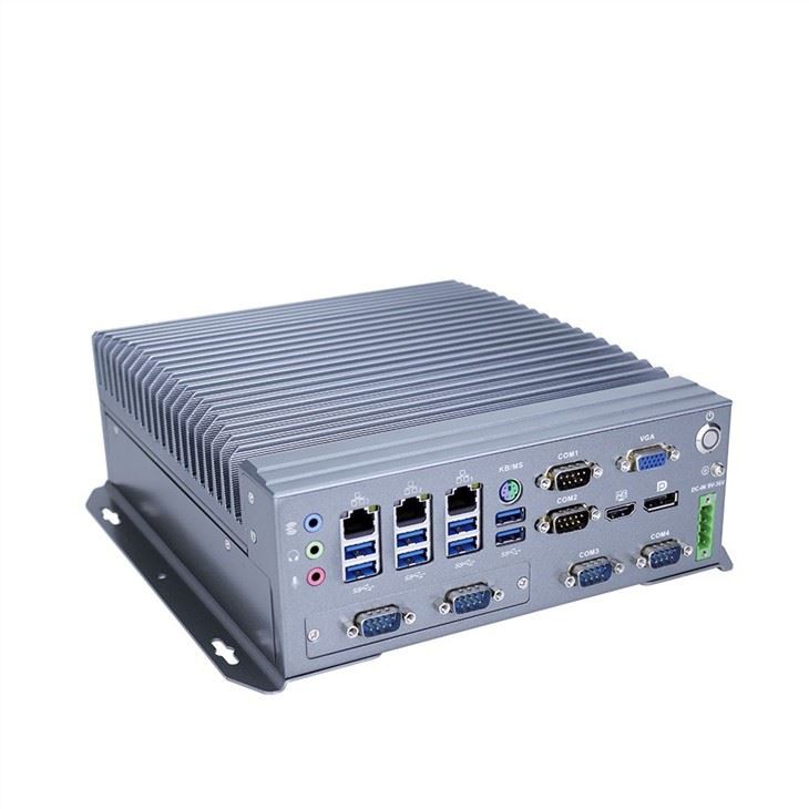 Fanless Industrial PC Windows 10 2 COM RS232