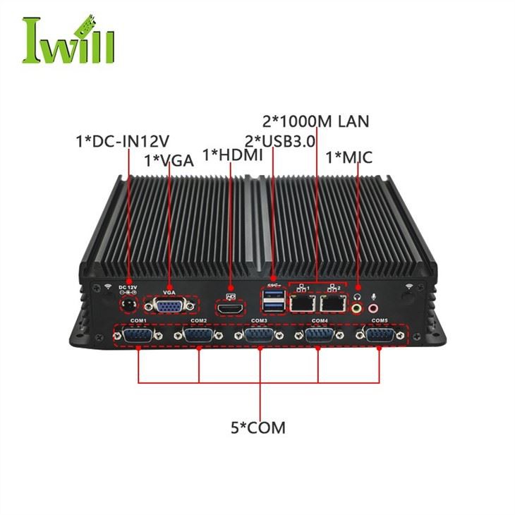 Intel Fanless Industrial Computer